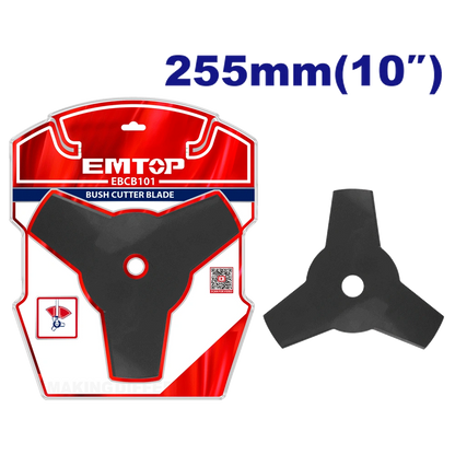 Lame de débroussailleuse 255MM EMTOP EBCB101
