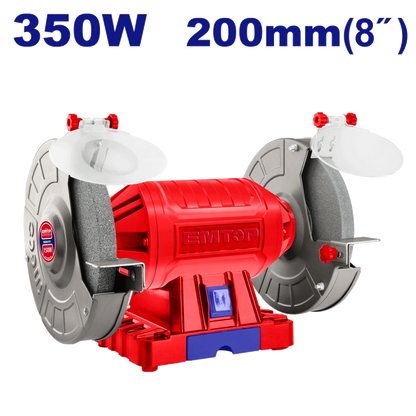 Touret á meuler 350W 200MM EMTOP EBGR83501