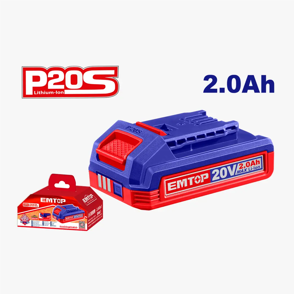 Batterie 2AH 20V EMTOP EBPK20011