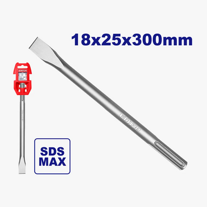 Burin plat SDS max 18X25X300MM-10 EMTOP ECHS633002