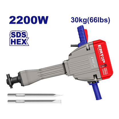 Demolisseur 30KG 2200W 75J EMTOP EDBRH2201