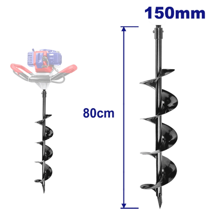 Méche pour tariére 150MM x 80CM EMTOP EEAR5211-2