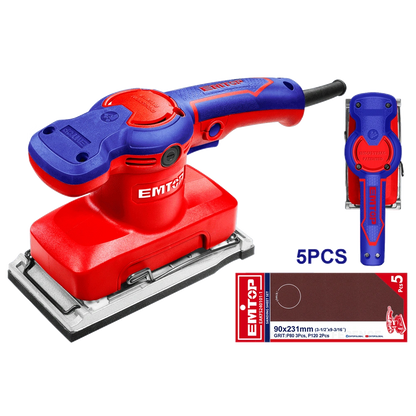 Ponceuse de finition 320W EMTOP EFSR3201