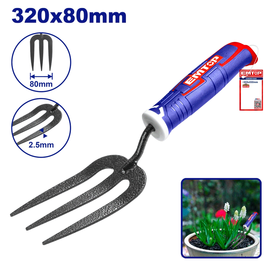 Petite fourchette de jardin EMTOP EHFTF38