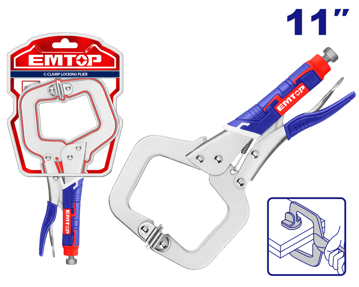 Pince-étau en-c EMTOP ELPR1103