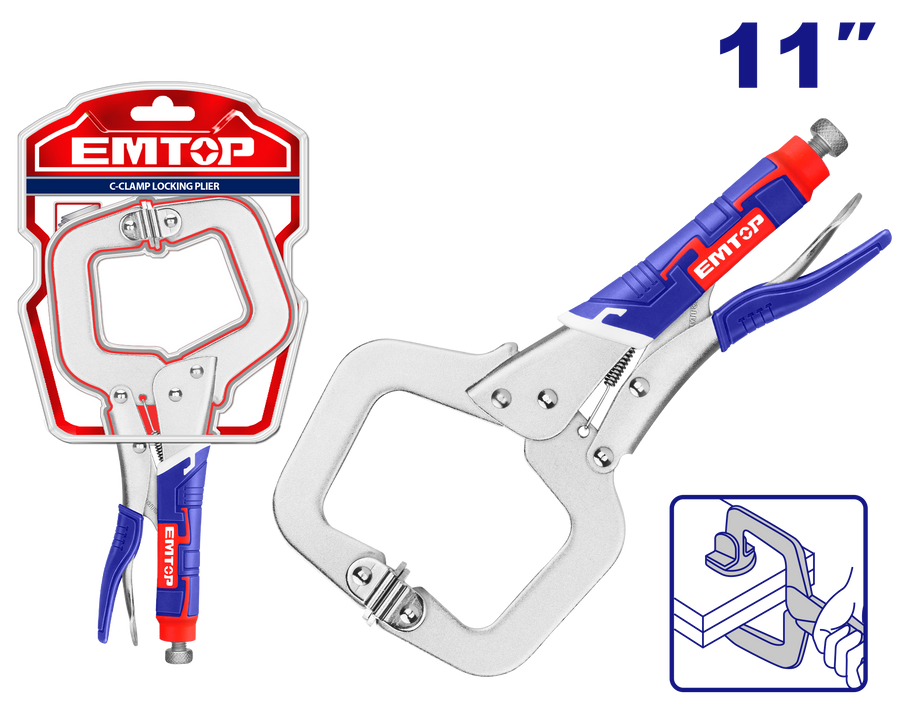 Pince-étau en-c EMTOP ELPR1103