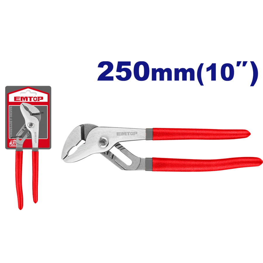 Pince a gaz basique 10 « / 250 mm EMTOP EMPL6510