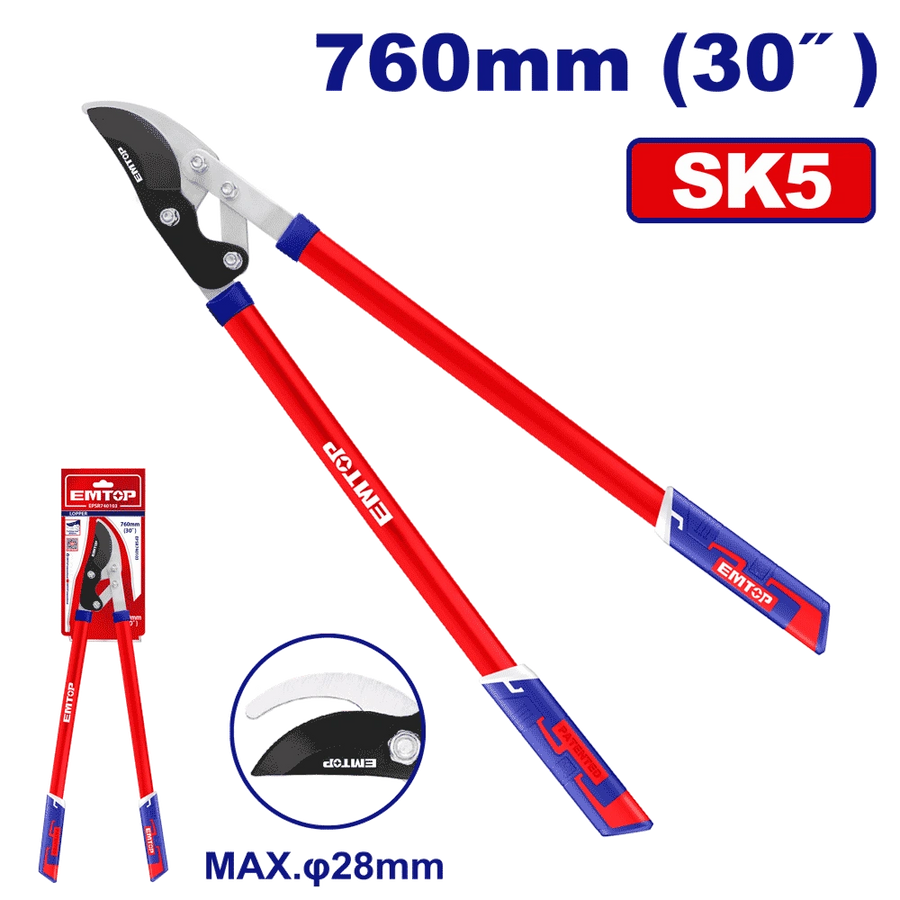 Secateur de jardin 760MM EMTOP EPSR740103