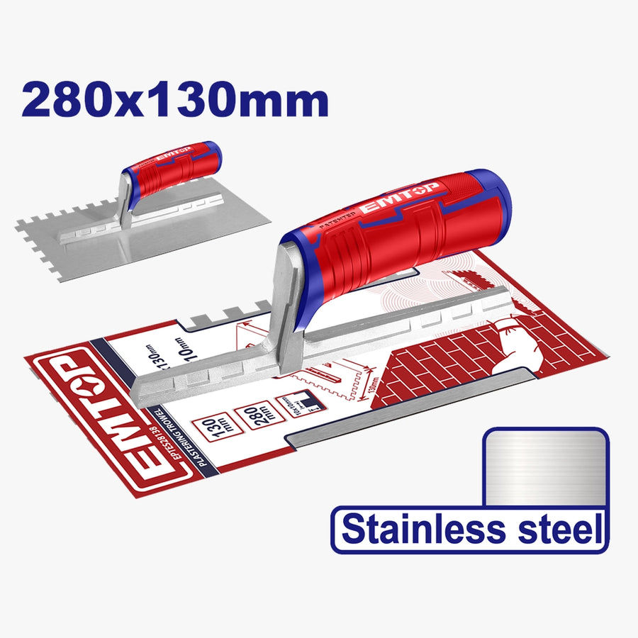 Truelle dentée 280*125 EMTOP EPTES28138