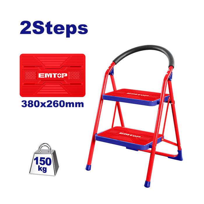 Escabeau en acier 2M EMTOP ESLR1021