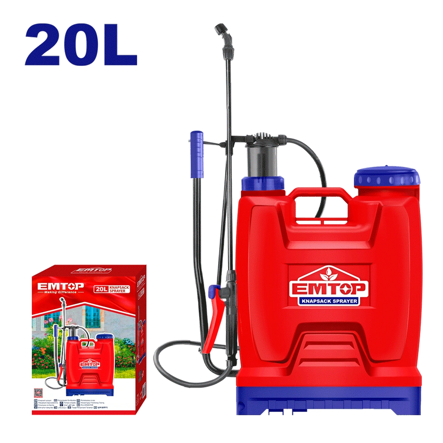 Pulvérisateur á dos 20L EMTOP ESPP42002