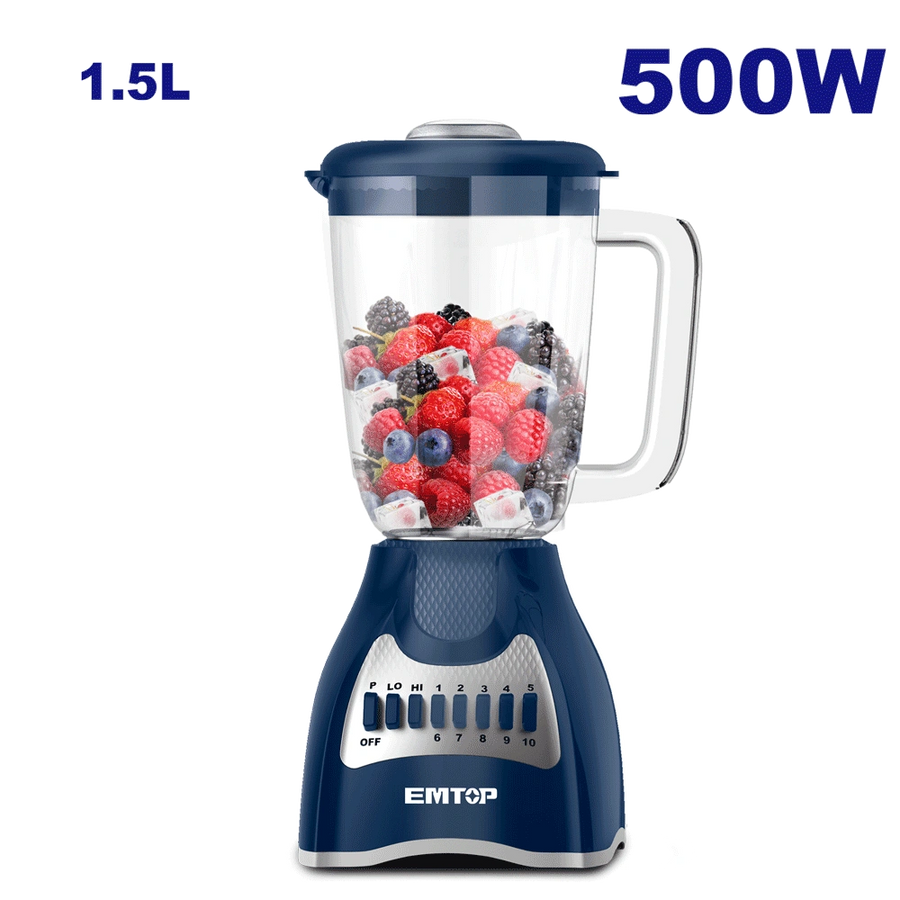 Mixeur 1.5L 500W 220V EMTOP EZZ5009A