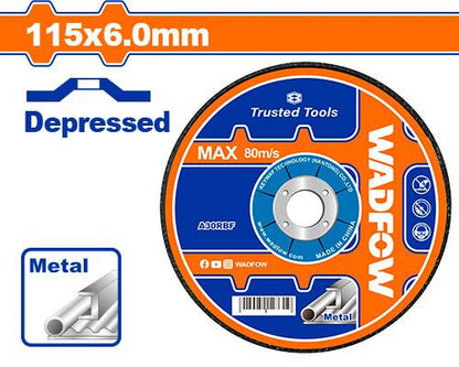 WADFOW disque acier 115×6 WAC1346