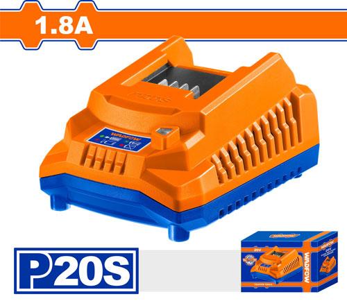 WADFOW chargeur batterie 20v 1.8ah WFCP518
