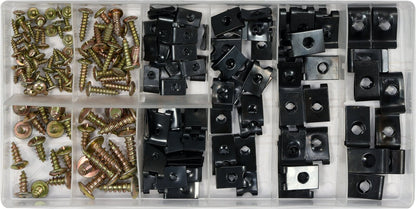 Kit de vis et rondelles pour carrosserie YATO YT-06780 – 170 pièces