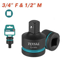 Adaptateur 3/4 f vers 1/2 m cr-mo TOTAL outils professionnel THIAD3412 - SME IMPORT