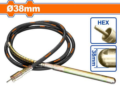 Aiguille vibreur 38mmx 6m WADFOW WVRP2A38 - SME IMPORT