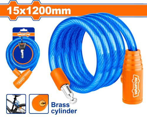 Antivol velo 15x1200 WADFOW WBK1115 - SME IMPORT
