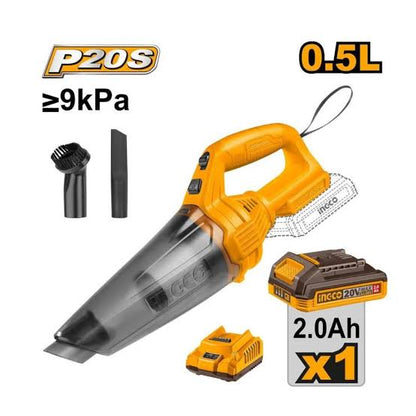 Aspirateur sans fil INGCO 20V – CVLI20126 - SME IMPORT