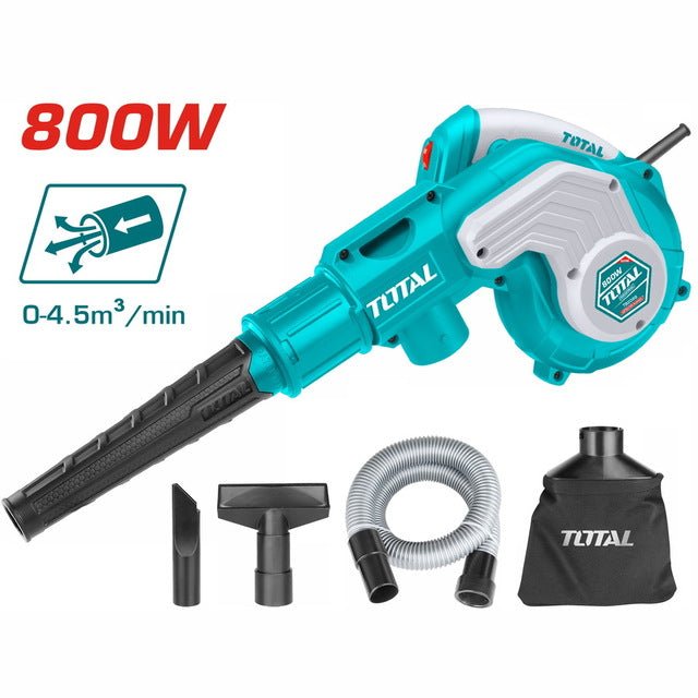 Aspirateur Soufflant 800W TB2086 Extérieur Total Puissant - SME IMPORT