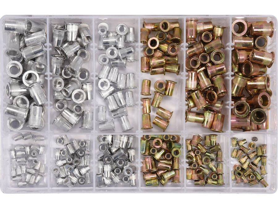ASSORTIMENT 300 ECROUS A SERTIR — YATO YT-36480 - SME IMPORT