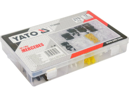 Assortiment de clips de fixation – YATO YT-06662 - SME IMPORT