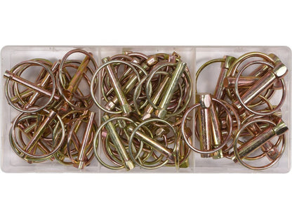 Assortiment de goupilles fendu avec bague – YATO YT-06787 - SME IMPORT