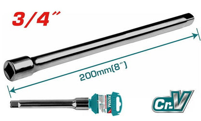 Barre d extension 200 mm 3/4 pouce TOTAL accès pro TOTAL THEB34081 - SME IMPORT