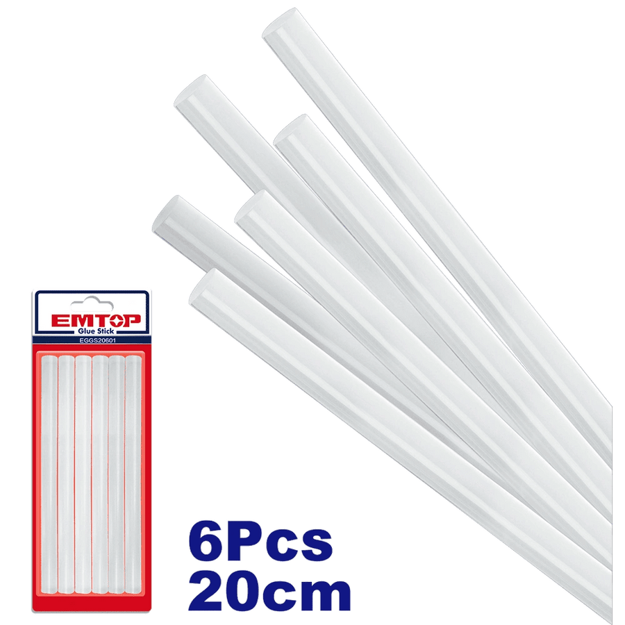 Bâtons colle chaude pour pistolet EMTOP EGGS20601 - SME IMPORT