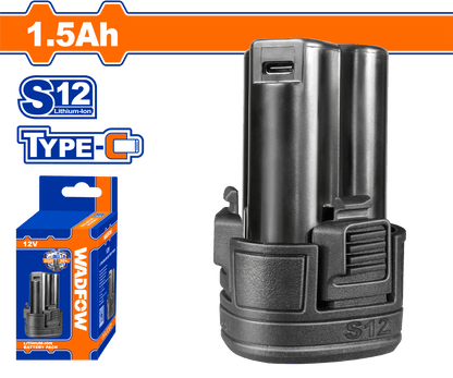 Batterie 12v 1.5ah type-c WADFOW WLBS5150 - SME IMPORT