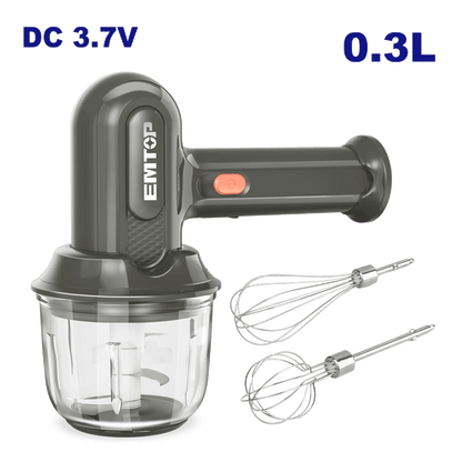 Batteur 3.7V avec bol 0.3L EMTOP EFM019U - SME IMPORT