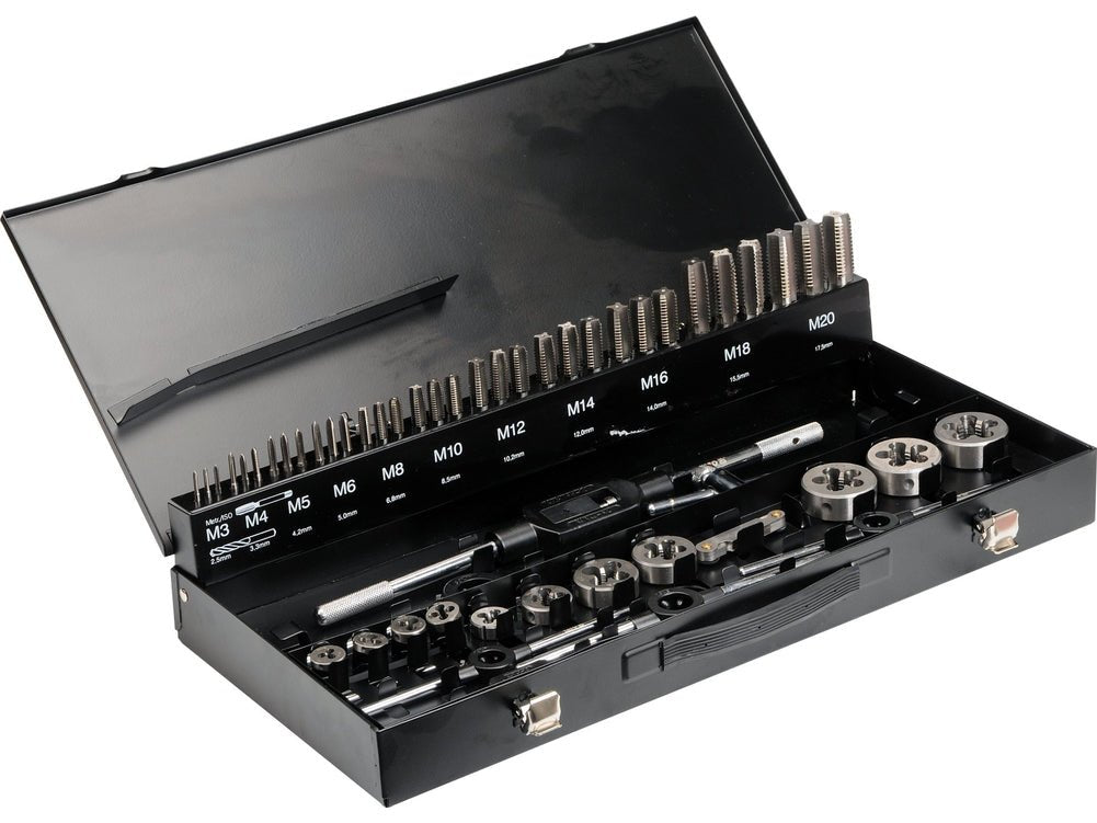 BOITE TARAUDS & FILIERES M3-M20 56PCS — YATO YT-2979 - SME IMPORT
