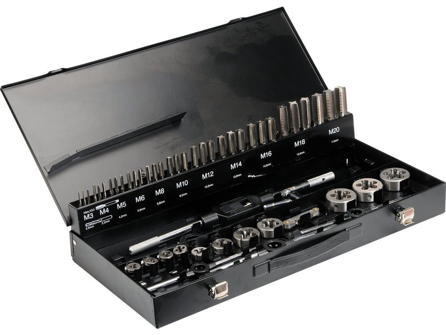 BOITE TARAUDS & FILIERES M3-M20 56PCS — YATO YT-2979 - SME IMPORT