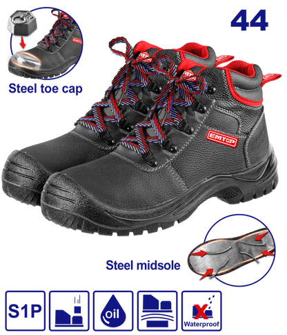 Bottes de sécurité T44 EMTOP ESBS42SP44 - SME IMPORT