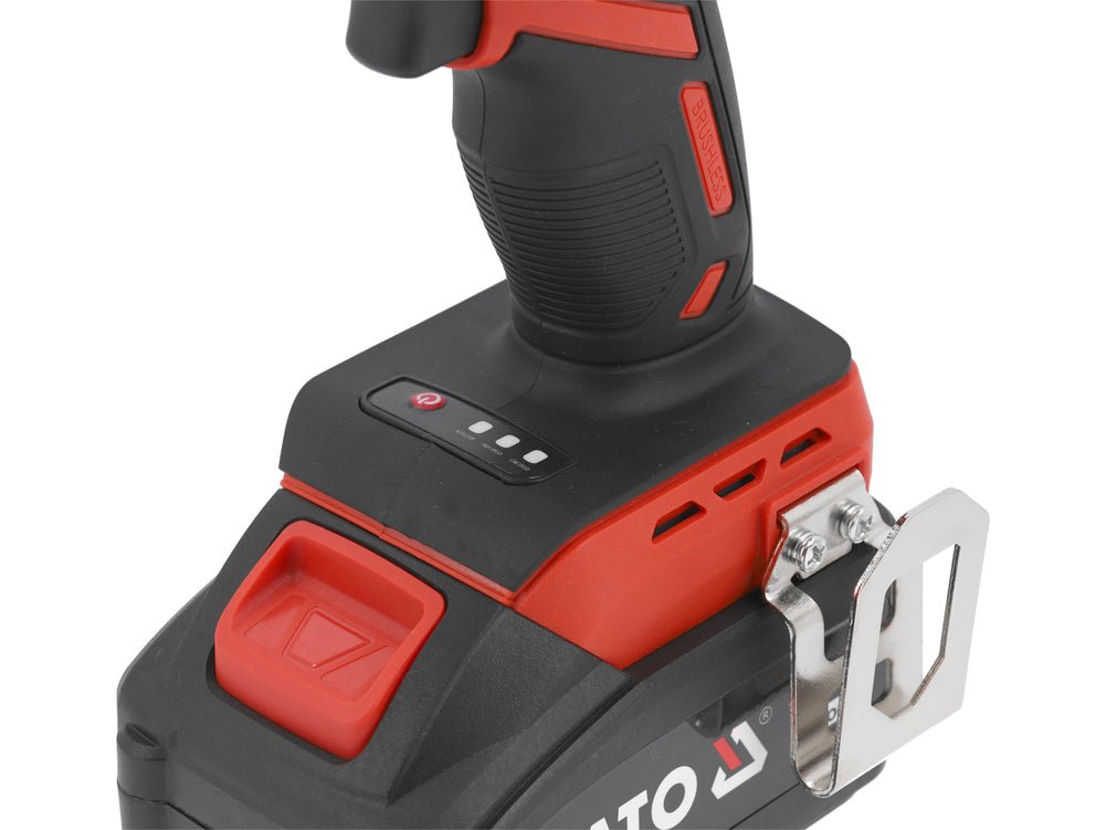BOULONNEUSE A CHOC 3/4"2000Nm 1Batt.4Ah Li-ion 18V Brushless — YATO YT-828075 - SME IMPORT