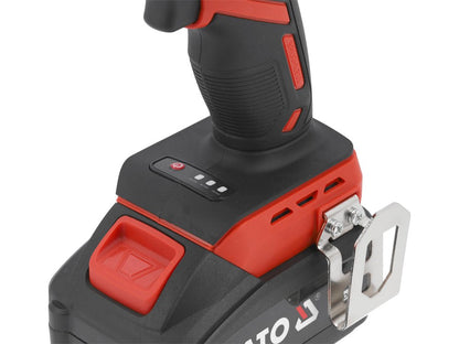 BOULONNEUSE A CHOC 3/4"2000Nm 1Batt.4Ah Li-ion 18V Brushless — YATO YT-828075 - SME IMPORT