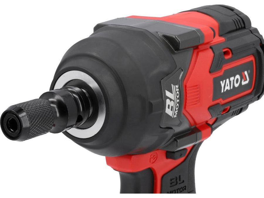 BOULONNEUSE A CHOCS 1/2" 1200Nm W/O Battery 18V Brushless — YATO YT-828072 - SME IMPORT