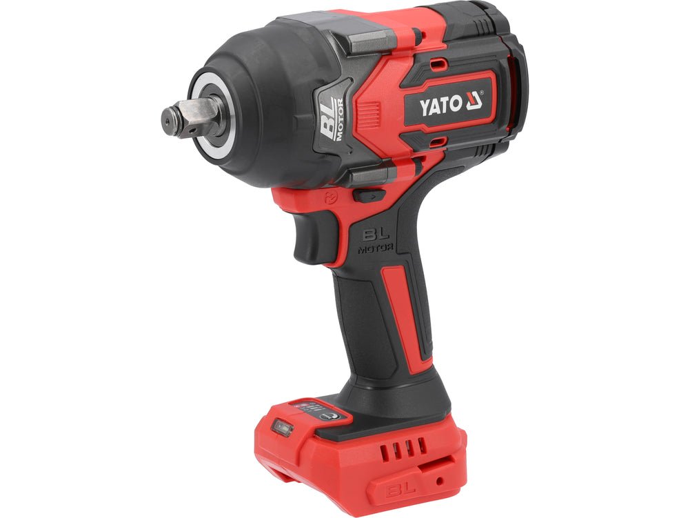 BOULONNEUSE A CHOCS 1/2" 1200Nm W/O Battery 18V Brushless — YATO YT-828072 - SME IMPORT