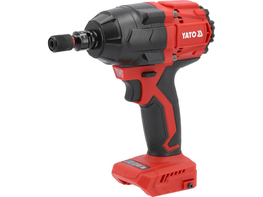 BOULONNEUSE A CHOCS 1/2" 850Nm W/O Battery 18V Brushless — YATO YT-827793 - SME IMPORT