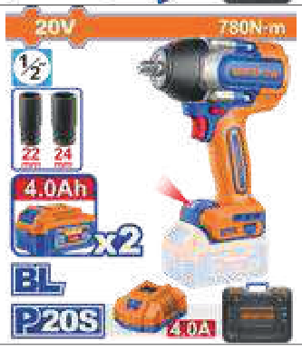 Boulonneuse – WADFOW WCD1B785 - SME IMPORT