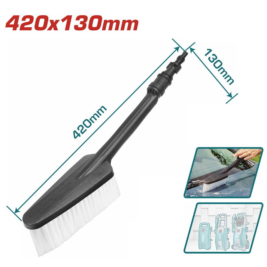 Brosse haute pression 420x130 mm robuste pour nettoyeur TOTAL THFB4301 - SME IMPORT