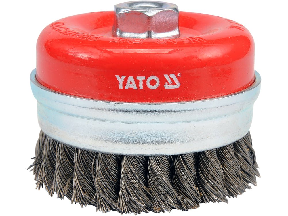 BROSSE METALLIQUE TORSADEE 100MM — YATO YT-4769 - SME IMPORT