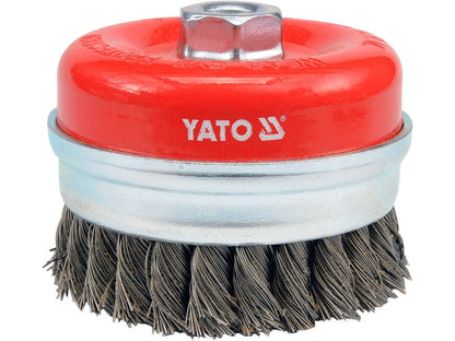 BROSSE METALLIQUE TORSADEE 100MM — YATO YT-4769 - SME IMPORT