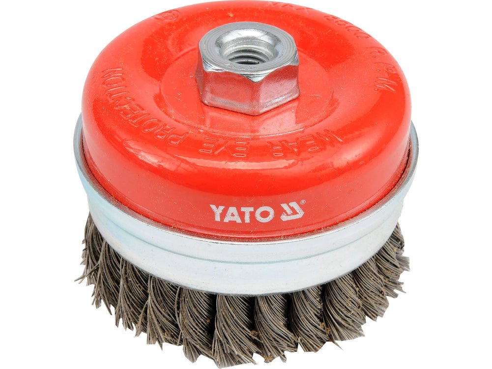 BROSSE METALLIQUE TORSADEE 100MM — YATO YT-4769 - SME IMPORT