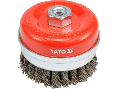 BROSSE METALLIQUE TORSADEE 100MM — YATO YT-4769 - SME IMPORT