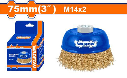 Brosse mtq conique 75 WADFOW WCE1401 - SME IMPORT