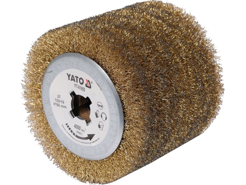 BROSSE SATINER A TAMPOUR 120X100X19MM — YATO YT-81955 - SME IMPORT