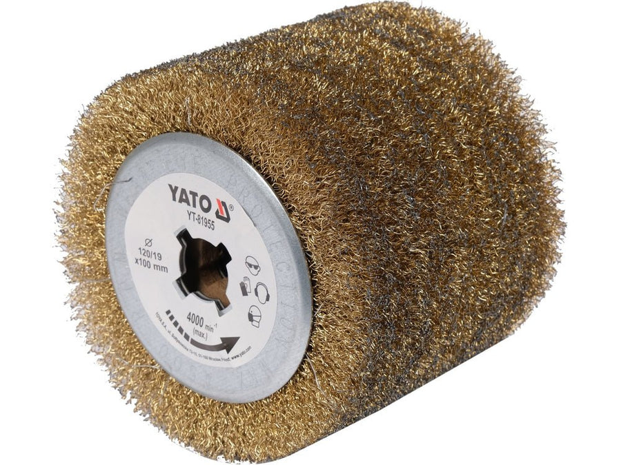 BROSSE SATINER A TAMPOUR 120X100X19MM — YATO YT-81955 - SME IMPORT