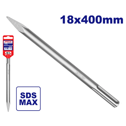 Burin pointu SDS max 400 EMTOP ECHS634001 - SME IMPORT