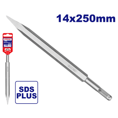 Burin pointu SDS plus 14X250 EMTOP ECHS112501 - SME IMPORT